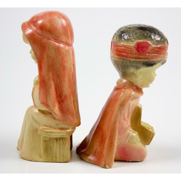 Vintage 1980 Ceramic Nativity Figures Mary & Wise Man Duncan Enterprises - Picture 4 of 12